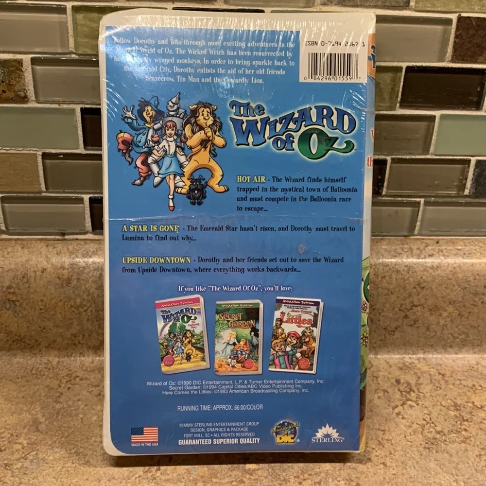 STERLING- VHS TAPE 🆕 THE WIZARD OF OZ